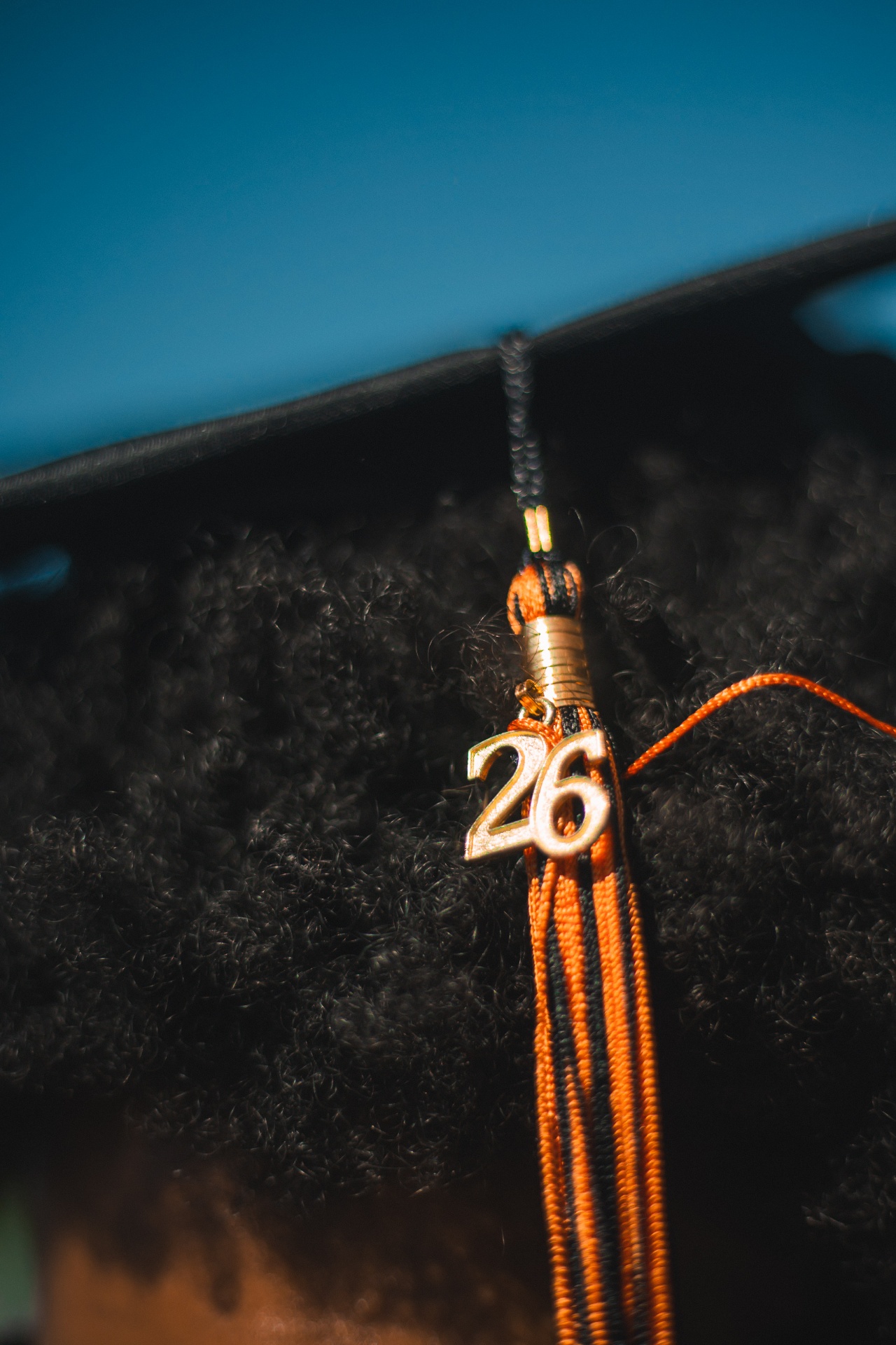 Graduation cap and tassel
